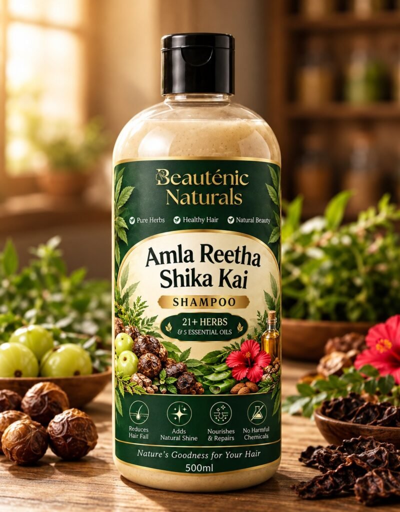 Amla Reetha Shikakai Shampoo